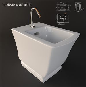 Floor bidet Globo Relais RE009.BI